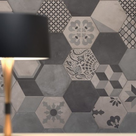 Terra Mix Decori Esagono Freddi